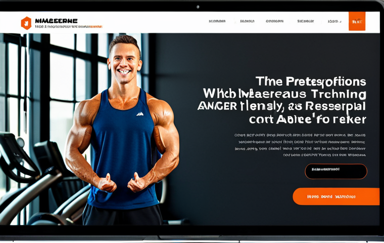 Professional Website Design**
"A clean, modern website design showcasing a friendly and professional personal trainer. The layout is user-friendly with clear navigation, featuring high-quality images and video demonstrating fitness techniques. Includes testimonials and contact information. Safe for work, appropriate content, fully clothed, professional, perfect anatomy, natural proportions, high quality."
**