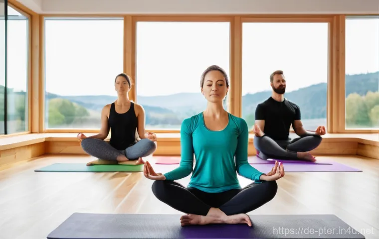 퍼스널트레이너 신입 채용 트렌드 - **Image Prompt: Modern Online Coaching Session**
    A professional male personal trainer, early 40s...