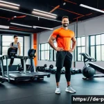 퍼스널트레이너 직업의 고충과 해결책 - **Prompt:** A dynamic and inviting scene featuring a diverse personal trainer (e.g., a woman in her ...
